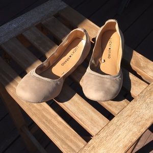 NWOT Lucky Nude Ballet Flats